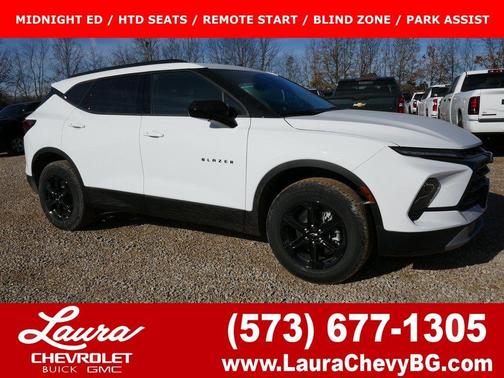 Summit White 2026 Chevrolet Blazer LT