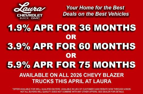 2026 Chevrolet Blazer LT