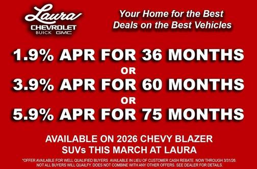 2026 Chevrolet Blazer LT