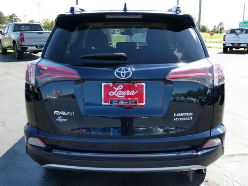 Galactic Aqua 2018 Toyota RAV4 Hybrid Limited