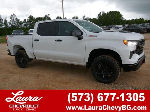 Summit White 2026 Chevrolet Silverado 1500 LT Trail Boss