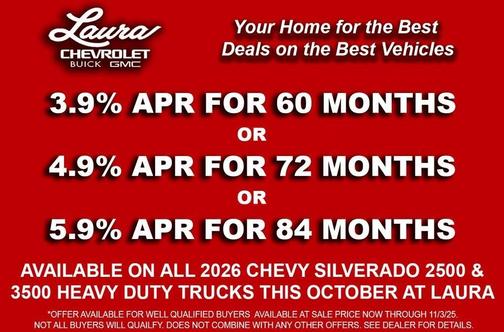 2026 Chevrolet Silverado 2500 LT