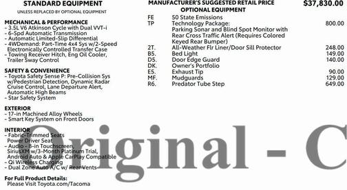 2022 Toyota Tacoma TRD Sport