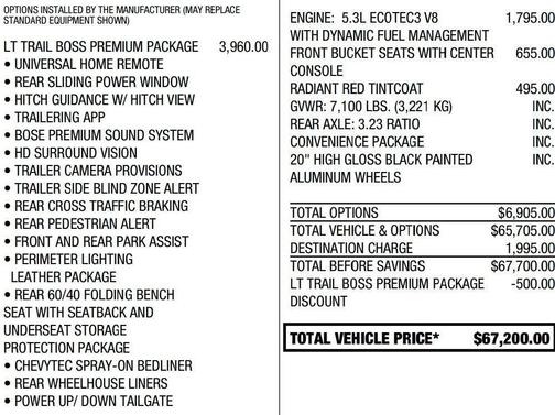2025 Chevrolet Silverado 1500 LT Trail Boss