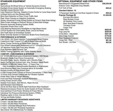 2022 Subaru Ascent Premium 7-Passenger