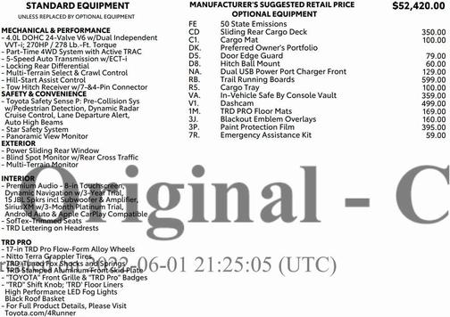 2022 Toyota 4Runner TRD Pro