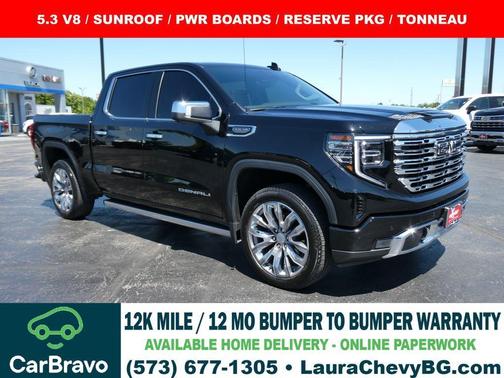 Onyx Black 2024 GMC Sierra 1500 Denali