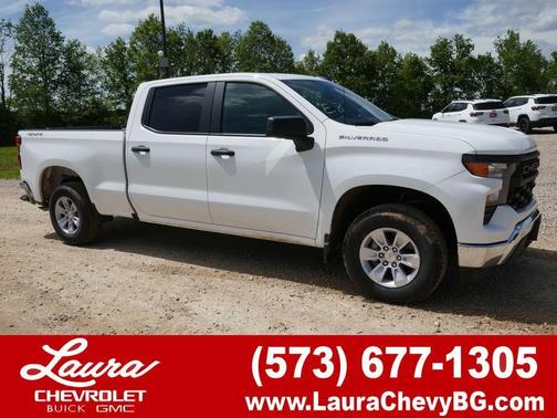 Summit White 2026 Chevrolet Silverado 1500 WT