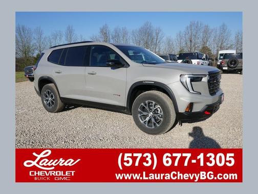 Metallic 2026 GMC Acadia AT4