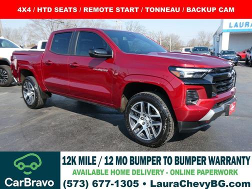 Radiant Red 2024 Chevrolet Colorado Z71