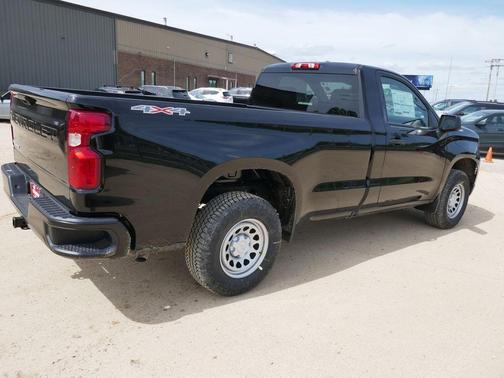 Black 2026 Chevrolet Silverado 1500 WT