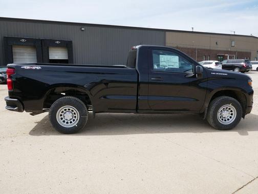 Black 2026 Chevrolet Silverado 1500 WT