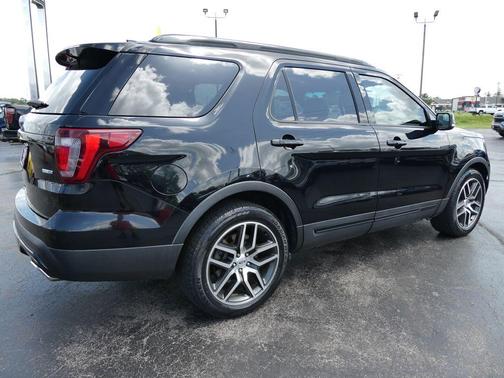 Shadow Black 2017 Ford Explorer sport