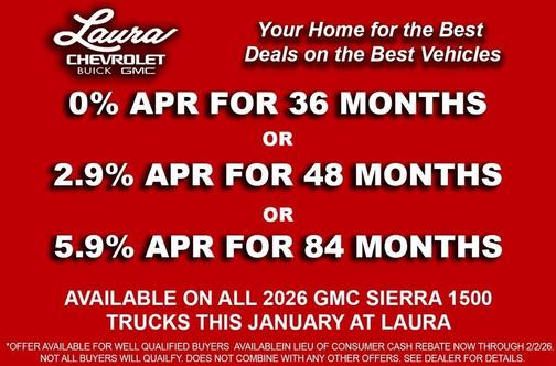 2026 GMC Sierra 1500 AT4