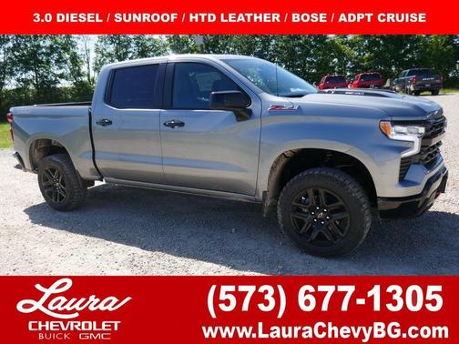 Sterling Gray Metallic 2026 Chevrolet Silverado 1500 LT Trail Boss