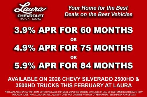 2026 Chevrolet Silverado 2500 Custom