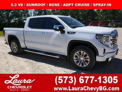 Glacier White 2026 GMC Sierra 1500 Denali