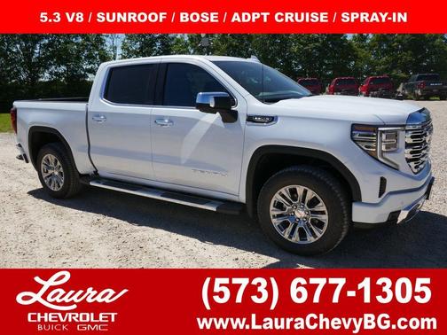Glacier White 2026 GMC Sierra 1500 Denali