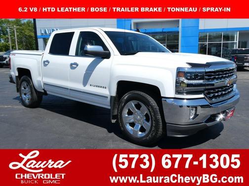 Summit White 2017 Chevrolet Silverado 1500 LTZ