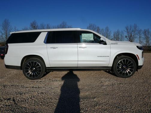 Polar White 2026 Chevrolet Suburban High Country