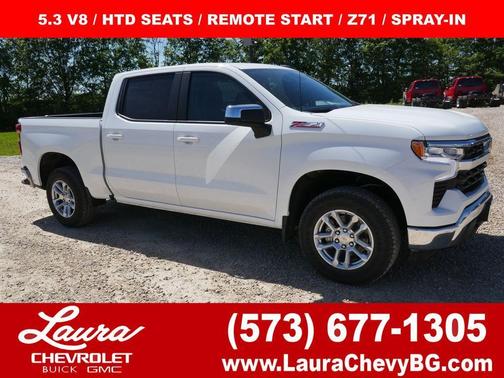 Summit White 2026 Chevrolet Silverado 1500 LT