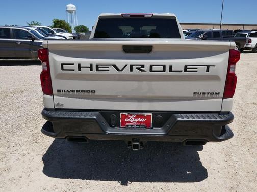 White Sand 2026 Chevrolet Silverado 1500 Custom Trail Boss