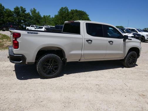 White Sand 2026 Chevrolet Silverado 1500 Custom Trail Boss