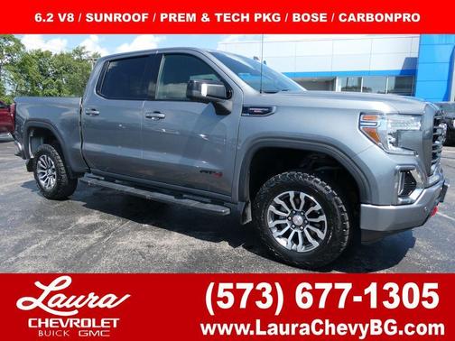 Satin Steel Metallic 2020 GMC Sierra 1500 AT4