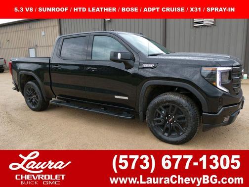 Onyx Black 2026 GMC Sierra 1500 Elevation