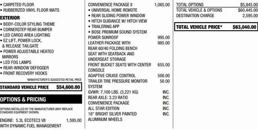 2026 Chevrolet Silverado 1500 RST