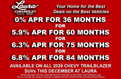 2026 Chevrolet Trailblazer LT