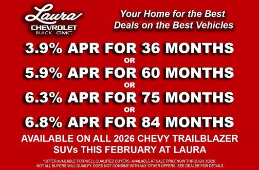 2026 Chevrolet Trailblazer LT