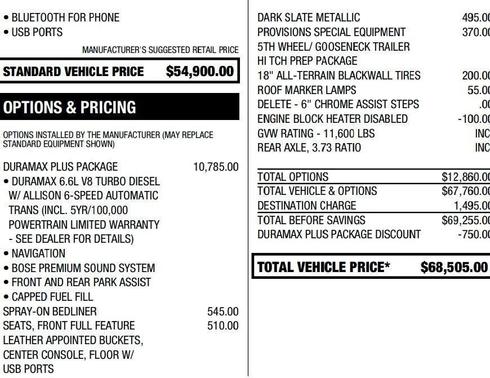 2019 GMC Sierra 3500 SLT