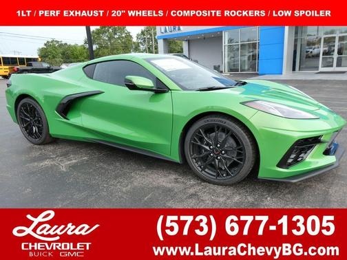 Green Metallic 2026 Chevrolet Corvette Stingray w/1LT