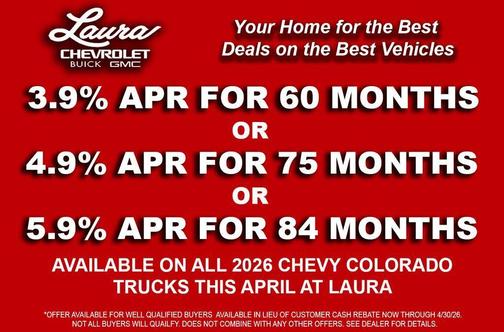 White Sand 2026 Chevrolet Colorado Trail Boss