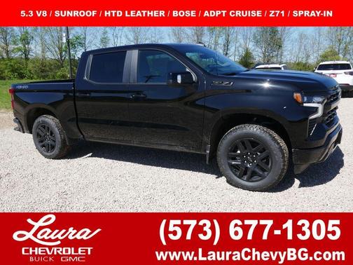 Black 2026 Chevrolet Silverado 1500 RST