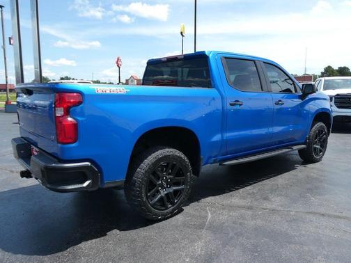 Glacier Blue Metallic 2022 Chevrolet Silverado 1500 LT Trail Boss