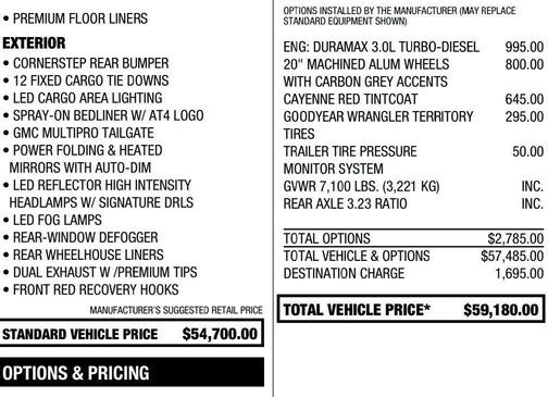 2021 GMC Sierra 1500 AT4