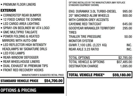 2021 GMC Sierra 1500 AT4