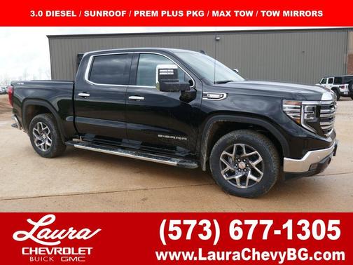 Onyx Black 2026 GMC Sierra 1500 SLT
