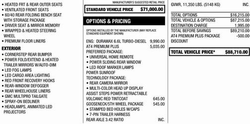 2025 GMC Sierra 2500 AT4