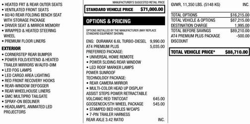 2025 GMC Sierra 2500 AT4