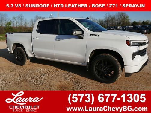 Summit White 2026 Chevrolet Silverado 1500 RST