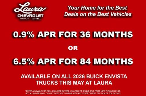 Moonstone Gray Metallic 2026 Buick Envista Sport Touring