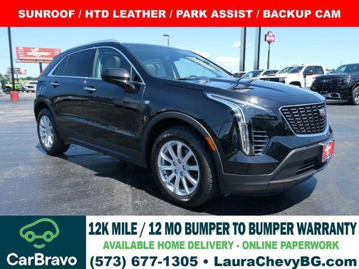 Stellar Black Metallic 2019 Cadillac XT4 Luxury