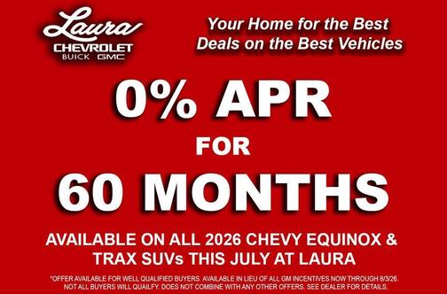 Sterling Gray Metallic 2026 Chevrolet Trax LT
