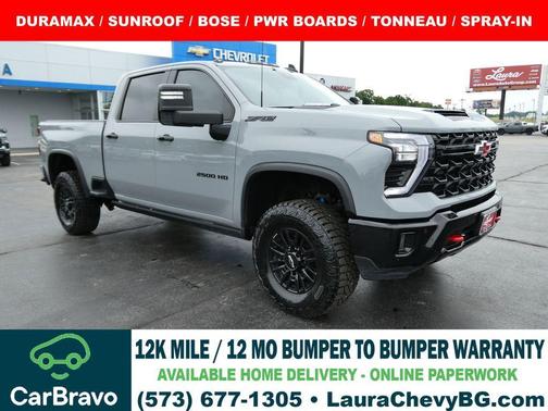 Slate Gray Metallic 2025 Chevrolet Silverado 2500 ZR2