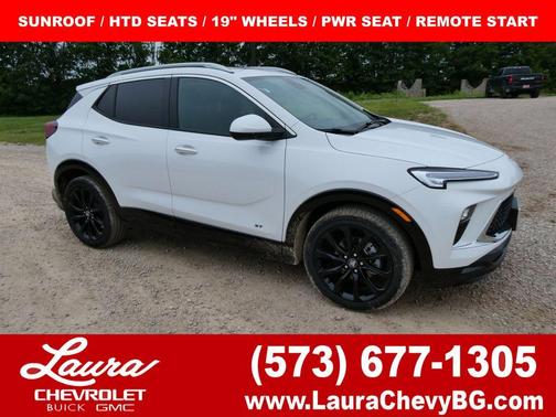 Summit White 2026 Buick Encore GX Sport Touring