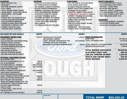 2019 Ford F-150 Lariat