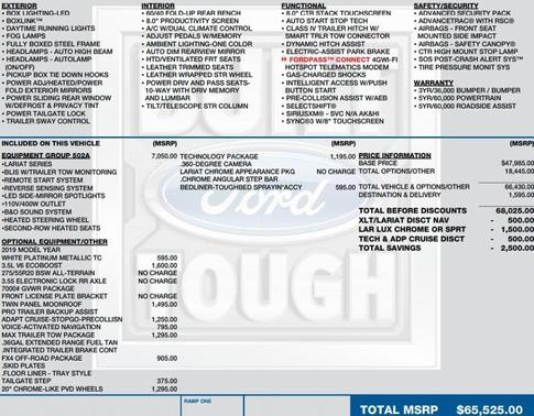 2019 Ford F-150 Lariat